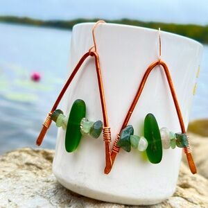 Boho handmade earrings